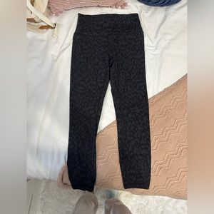 Black camo lululemon leggings